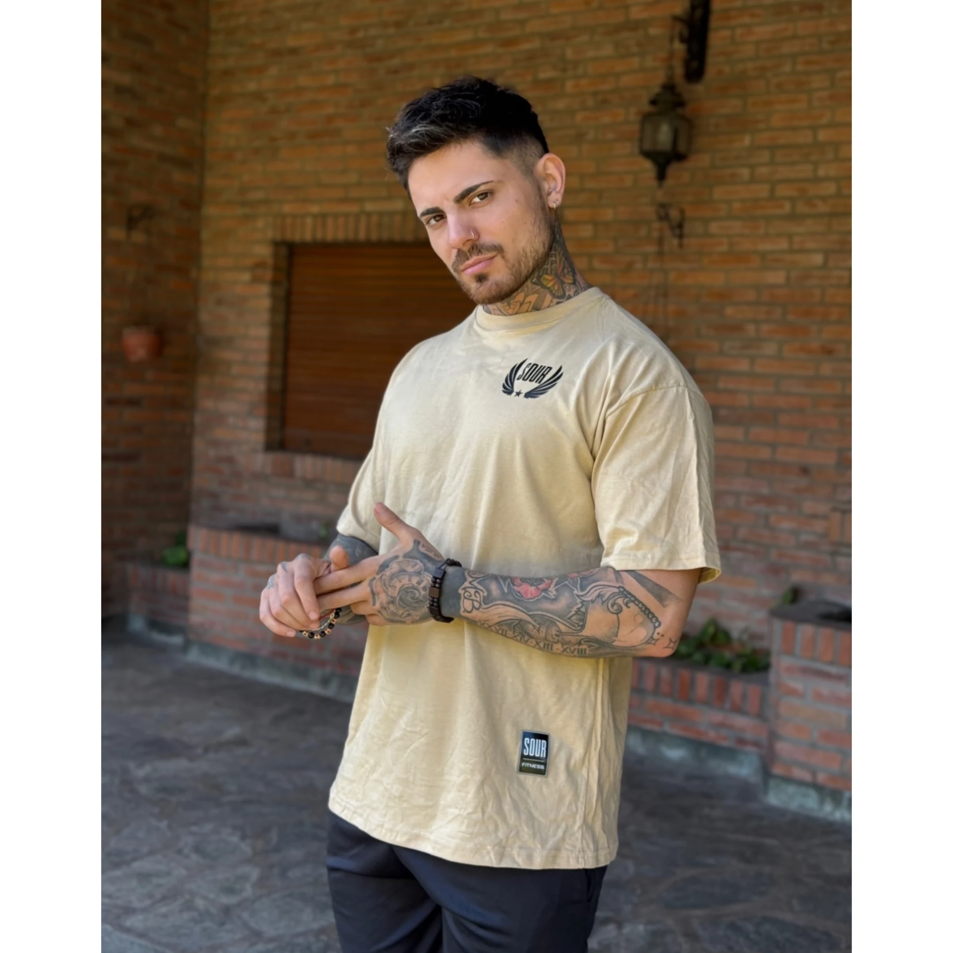 Remera oversize