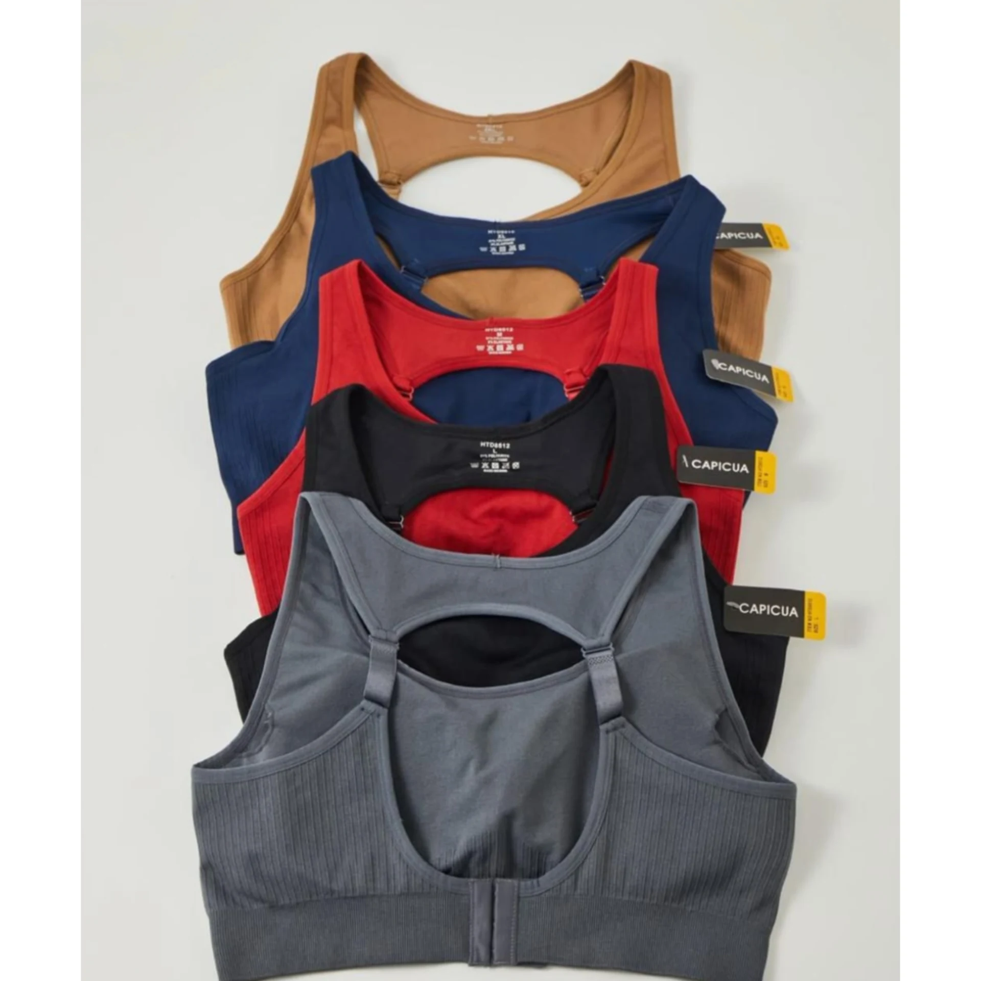 Top seamless bretel y tiras