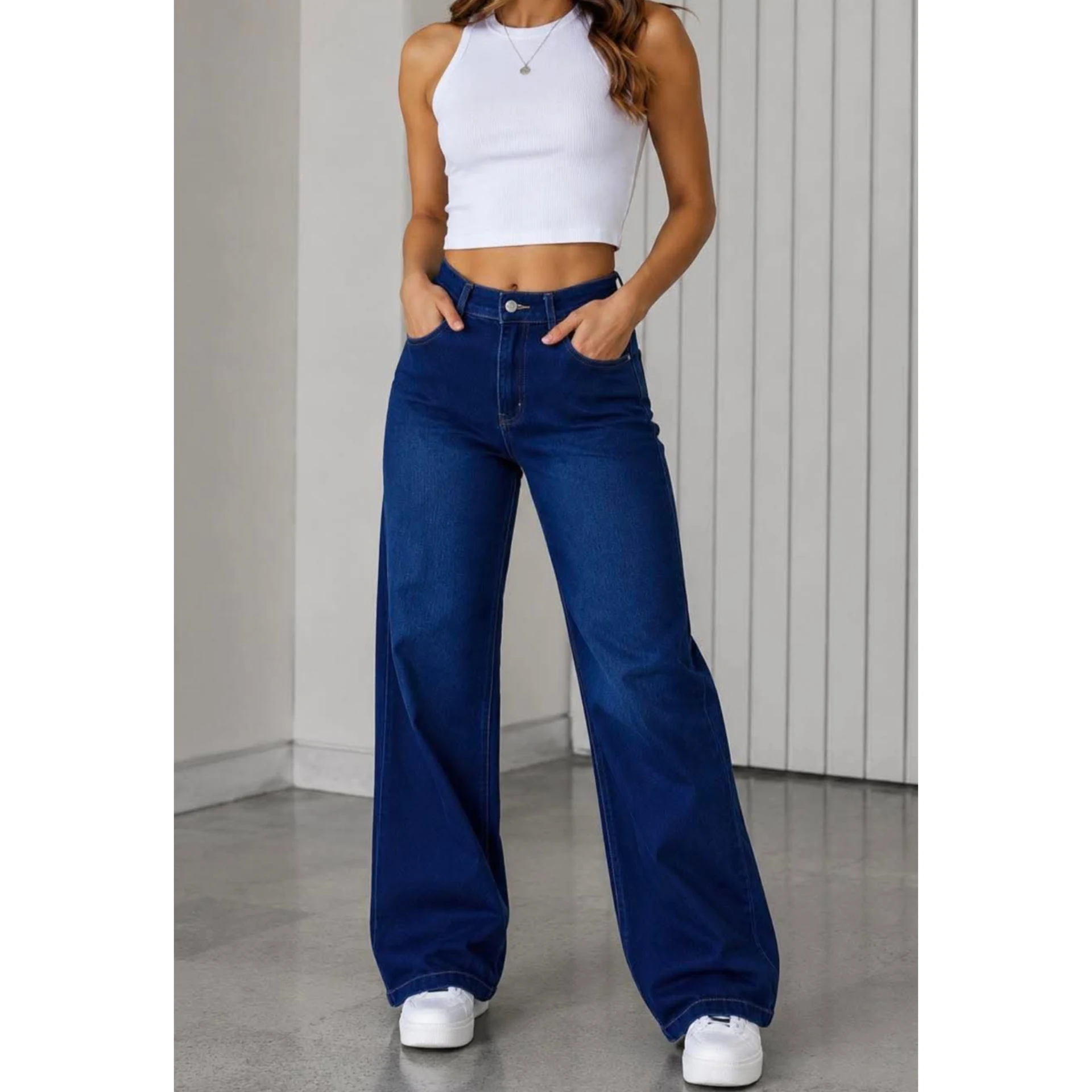 Wide leg localizado