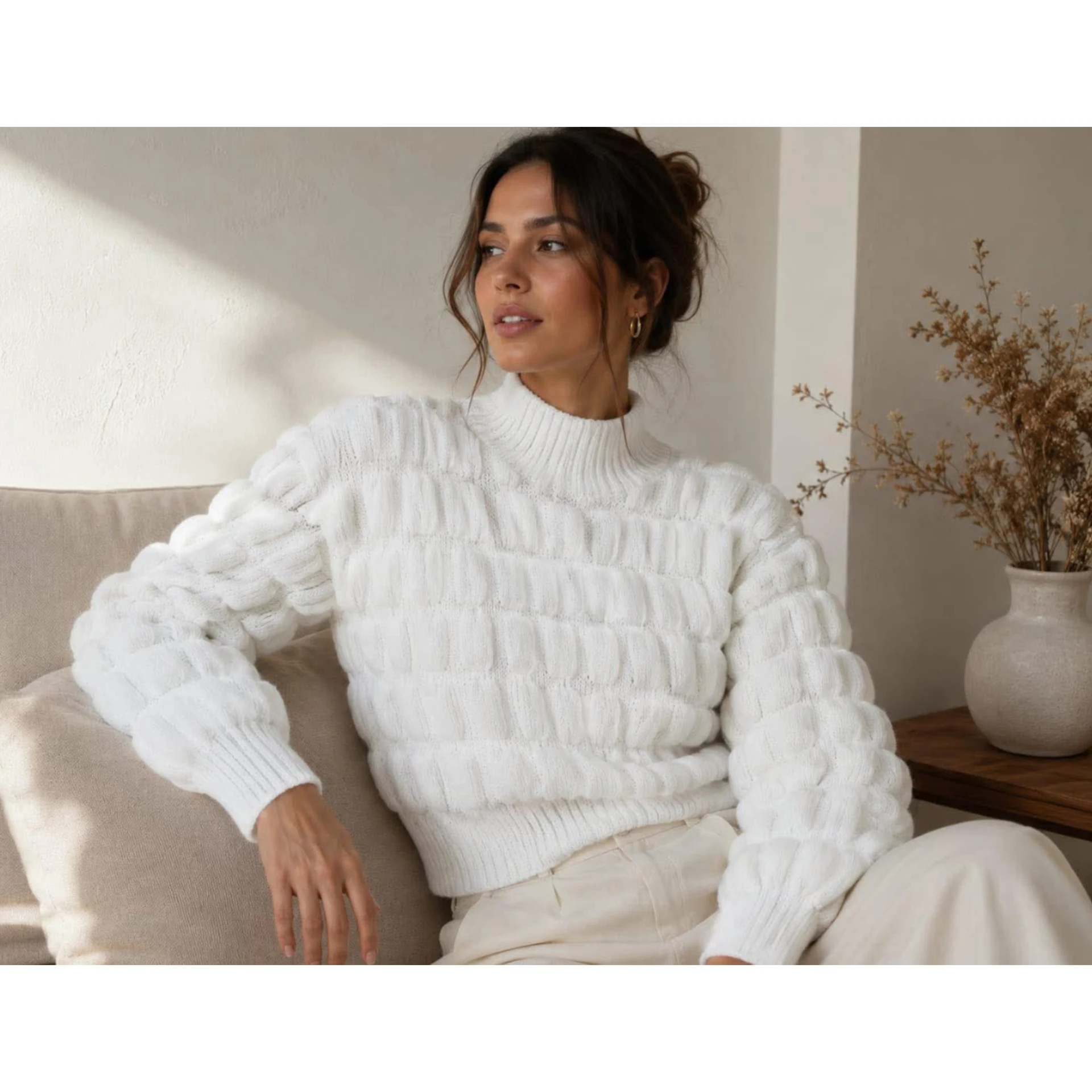 Sweter burbujas