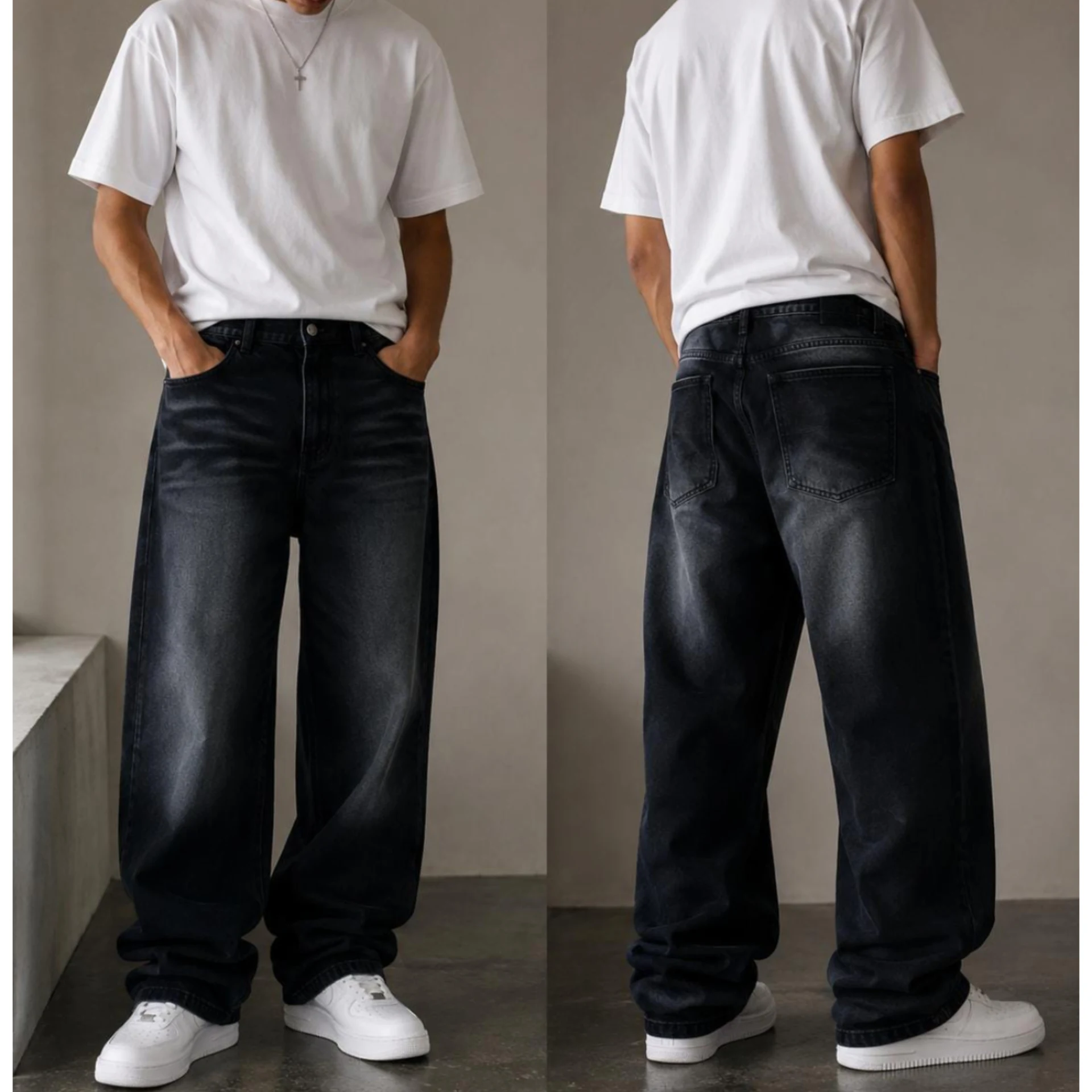 Baggy clásico negro