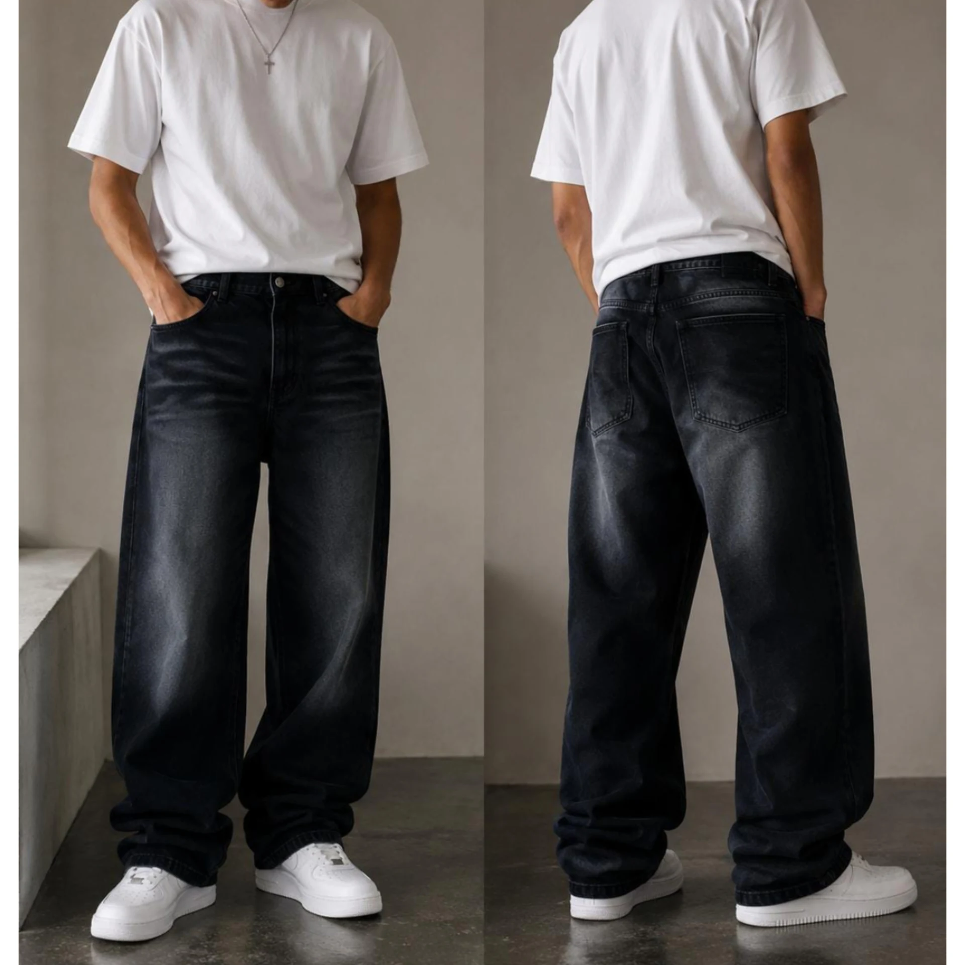 Baggy clásico negro