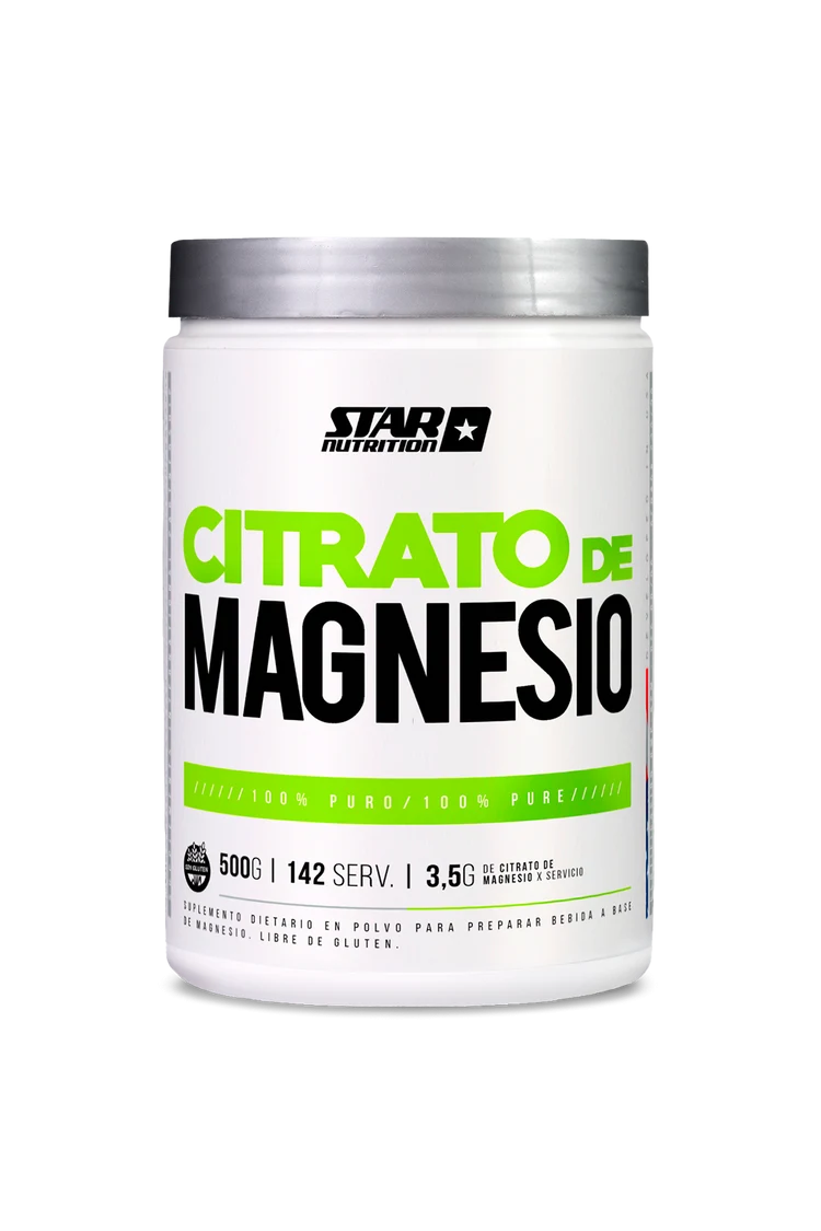 Citrato de magnesio 500grs Star nutrición