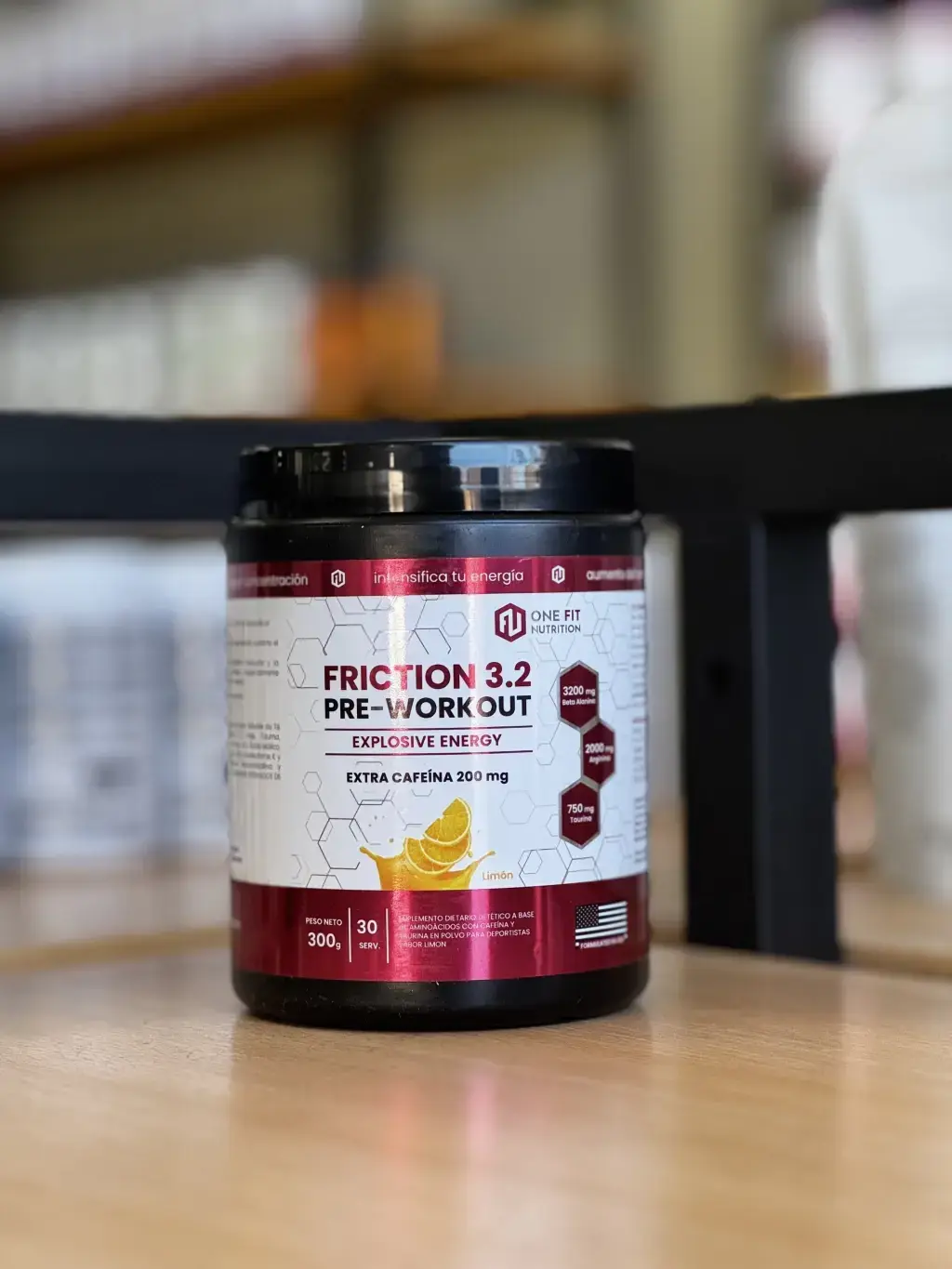 Pre entreno Fricción 3.2 300grs one fit