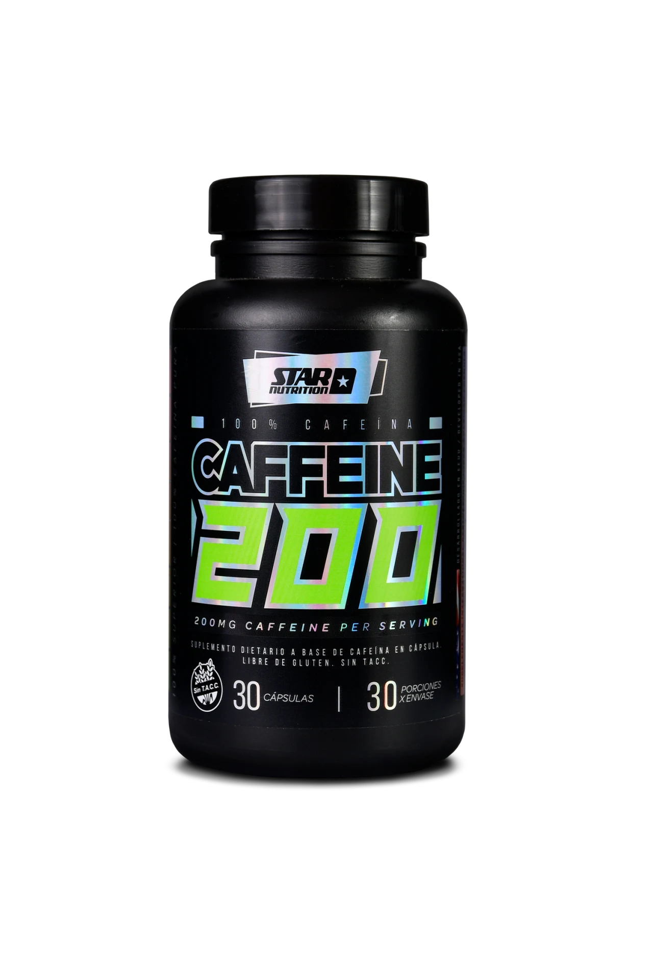 Cafeína 30 cps Star nutrición