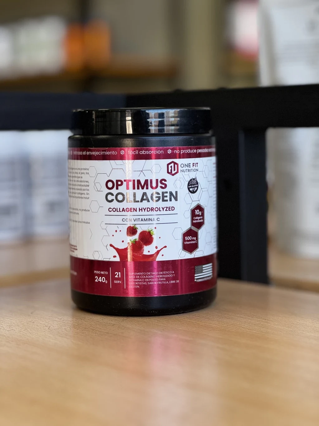 Optimus colágeno 240grs one fit