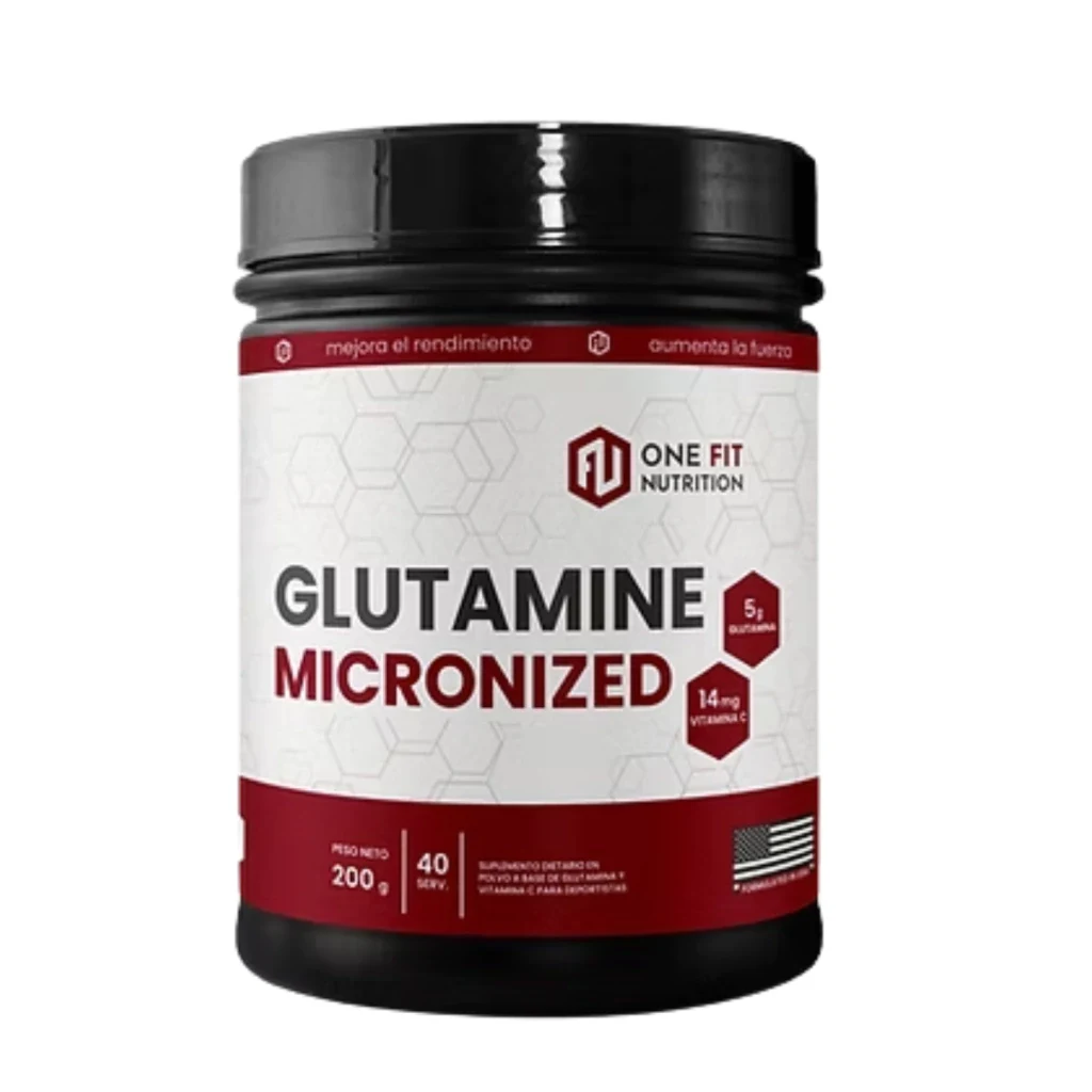 Glutamine hidrolizado 200 grs one fit