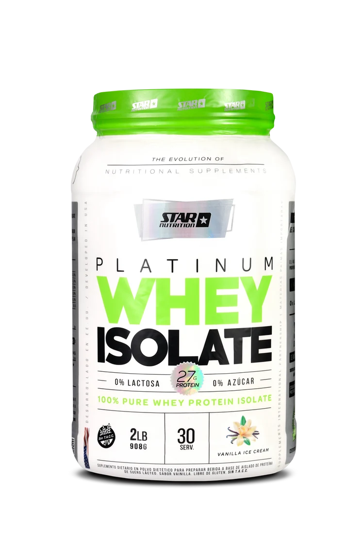 Platinum whey isolate 2 lbs