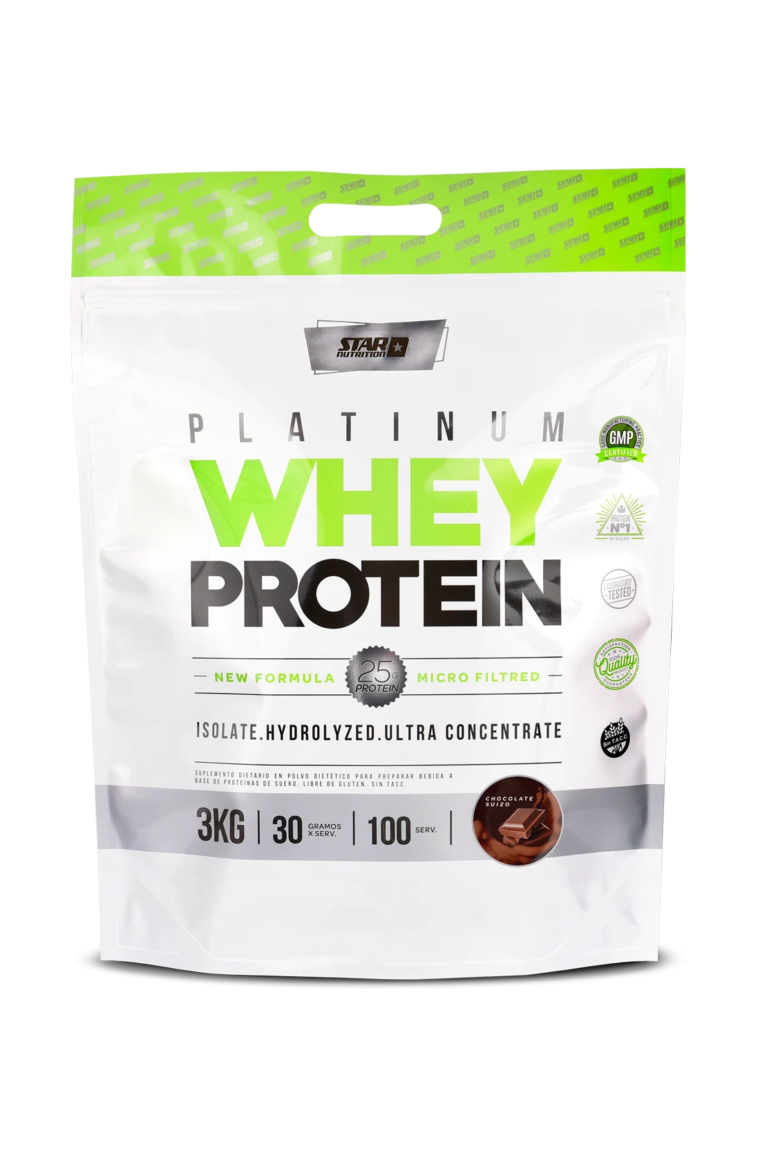Zipper pack whey proteín 3kg