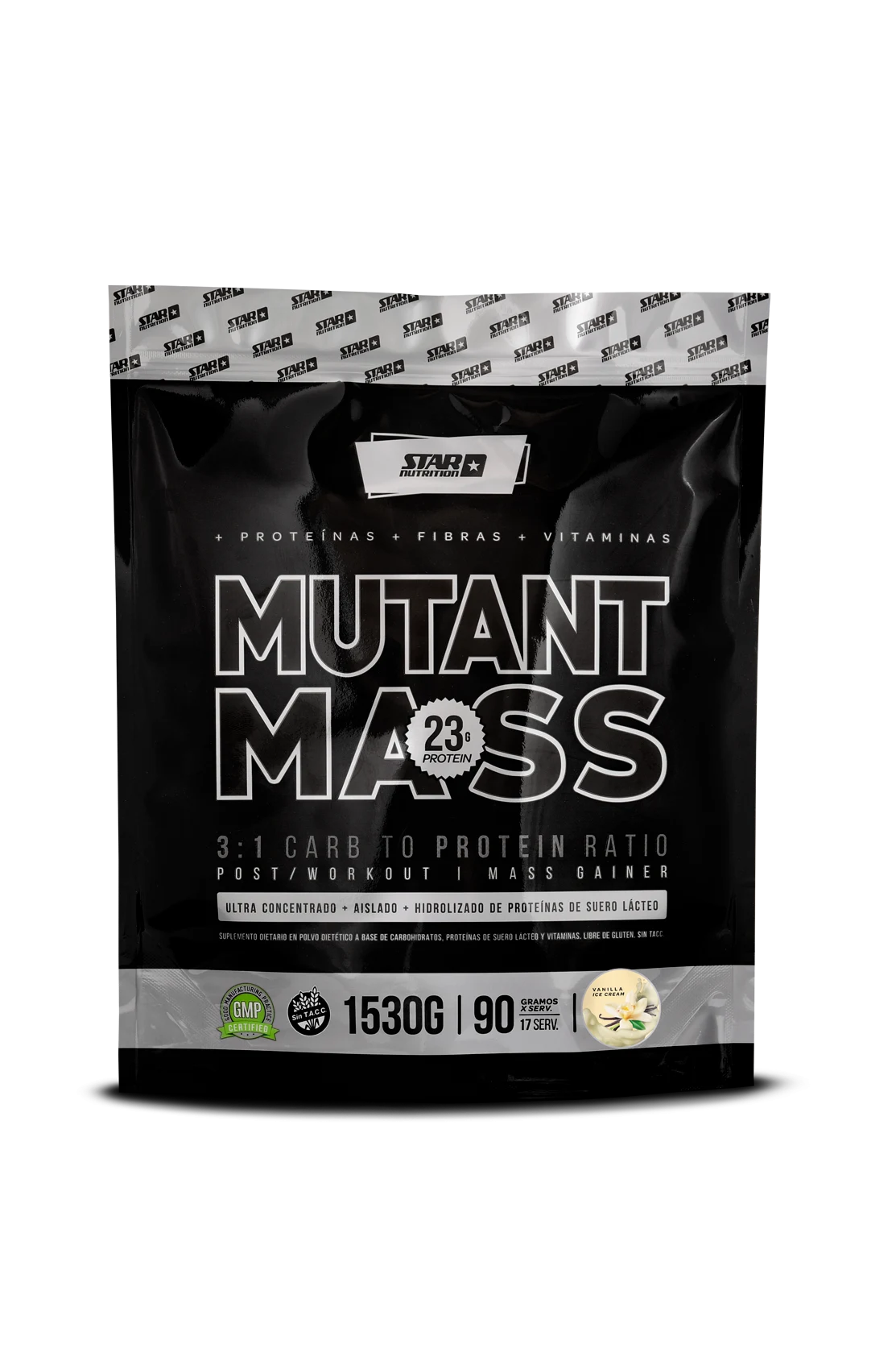 Mutant Mass 1.5kg doy pack