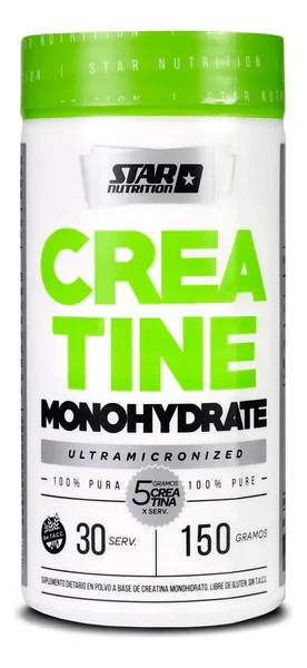 Creatina monohidrato Star nutrición 150 grs