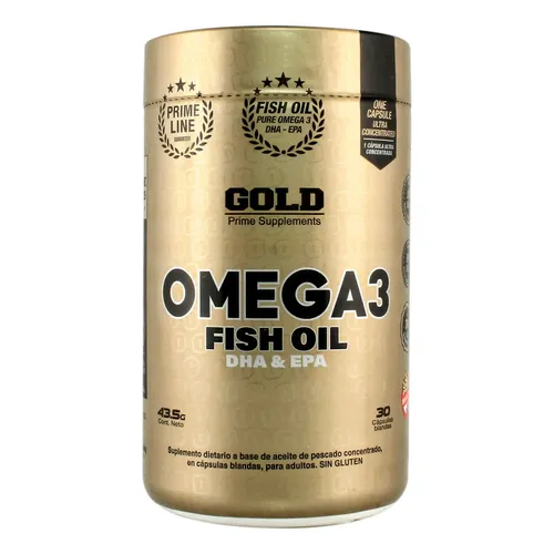 Omega 3 gold nutrición 30 caps
